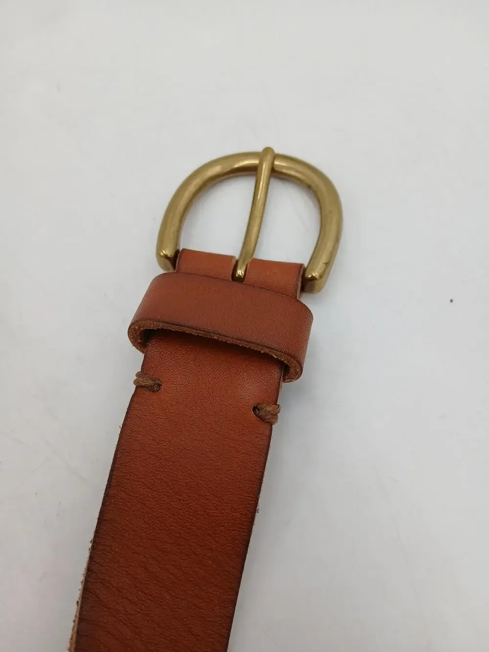 Brown Genuine Leather Belt Mens XL 45